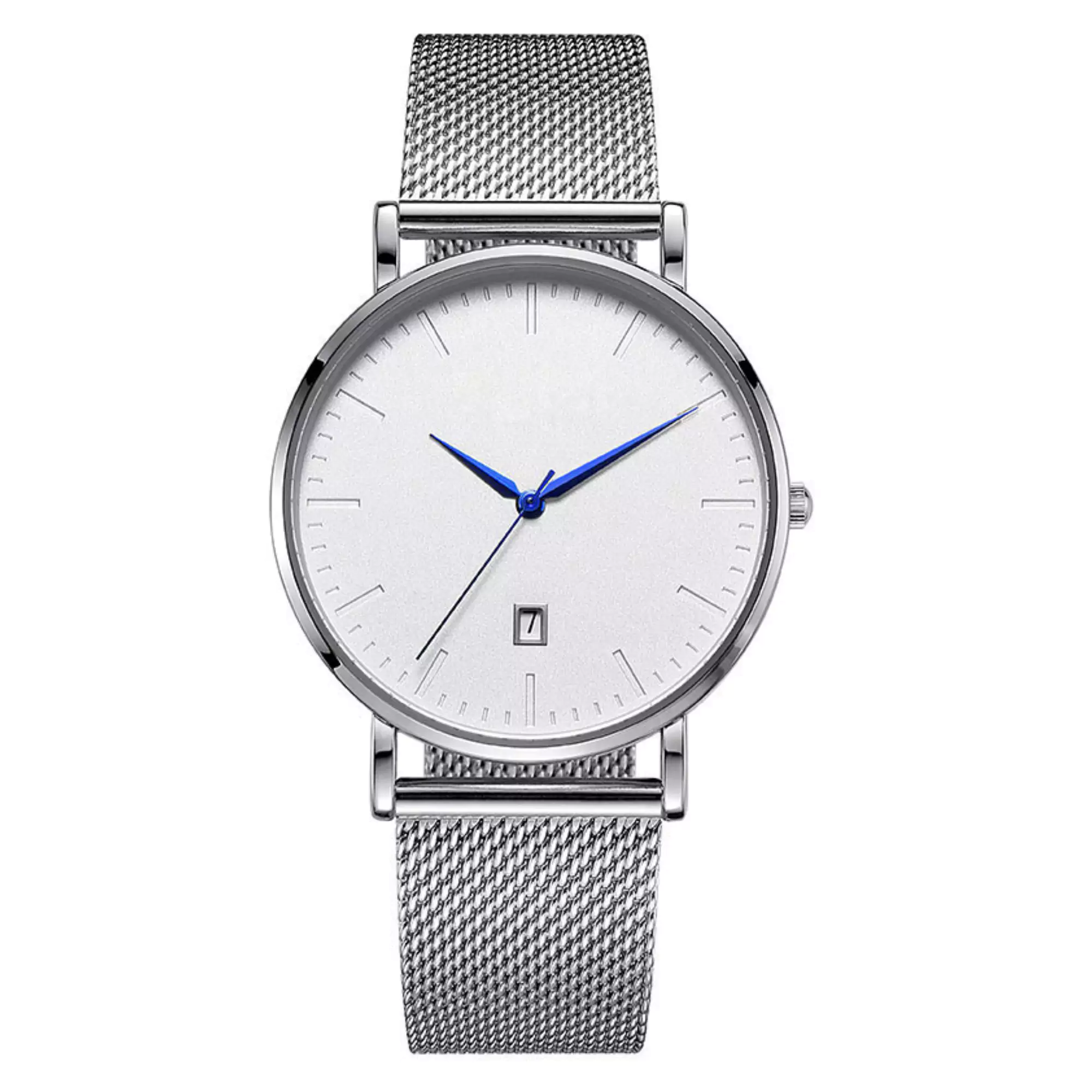 SWOGGER BN-3037 Stainless Steel Quartz Watches OEM High Quality Mesh Belt Watch For Men