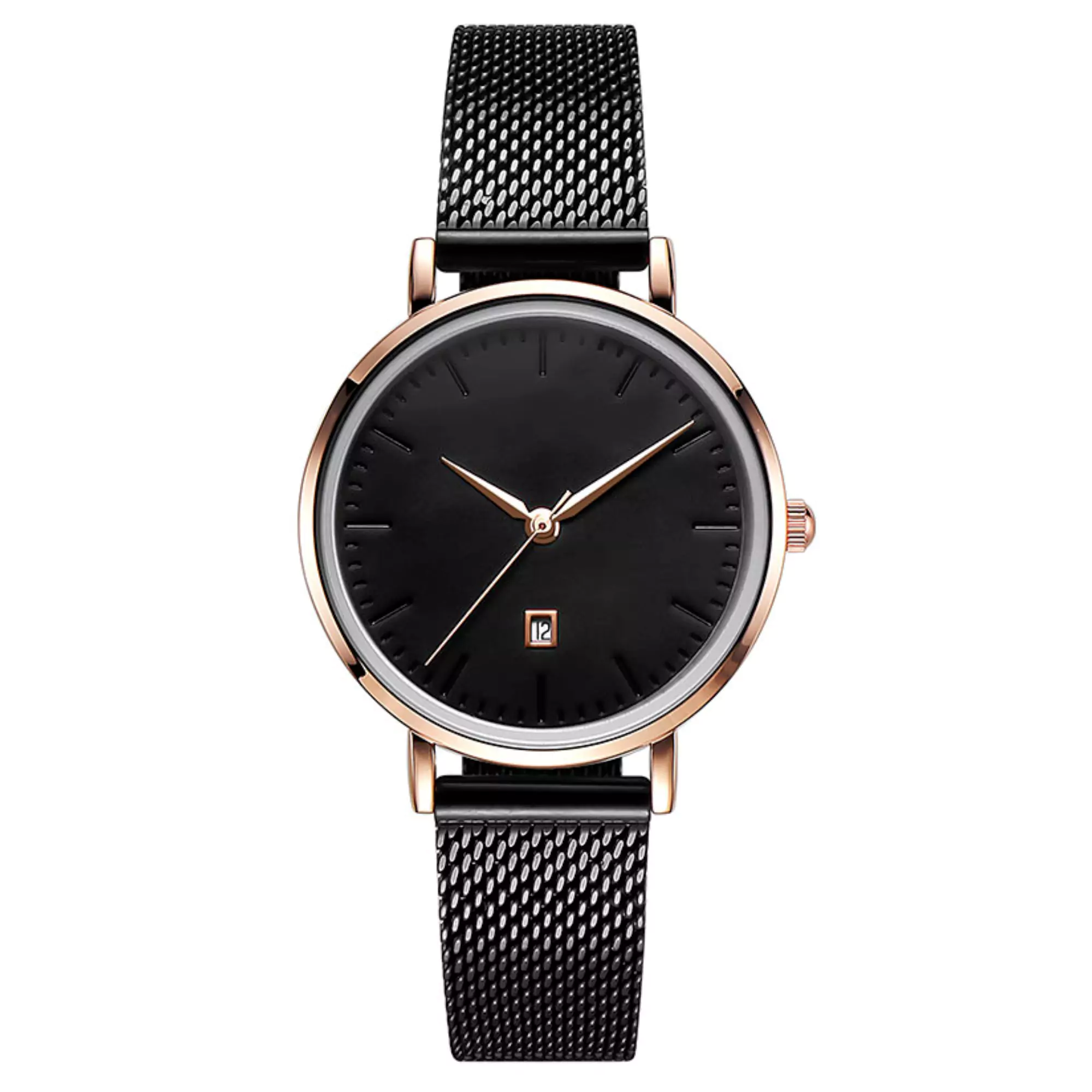 SWOGGER BN-3037L Stainless Steel Quartz Watches OEM Fashion Mesh Belt Watch For Women